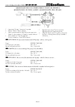 Предварительный просмотр 4 страницы Ecoflam OILFLAM 500.1 PR Manual