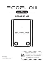 EcoFlow R600 PRO User Manual preview