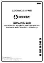 ECOFOREST 1TPTE530B.230V Installation Manual предпросмотр