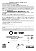 Предварительный просмотр 208 страницы ECOFOREST BOLONIA VPA 00-00 Installation And Maintenance Manual