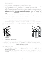 Предварительный просмотр 70 страницы ECOFOREST Cantina Super Installation And Maintenance Manual