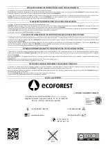 Preview for 120 page of ECOFOREST CS 2012/08 Installation And Maintenance Manual