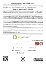 Preview for 164 page of ECOFOREST Eco I Insert User Manual