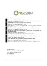 Preview for 176 page of ECOFOREST ecoSMART PSM Gen1 User Manual