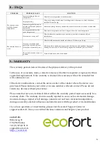 Предварительный просмотр 16 страницы ecofort CLIMASTAR OPTIMAX User Manual