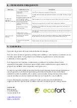 Предварительный просмотр 30 страницы ecofort CLIMASTAR OPTIMAX User Manual