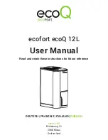 Предварительный просмотр 38 страницы ecofort ecoQ 12L User Manual