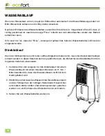 Предварительный просмотр 10 страницы ecofort ecoQ 20L Instruction Manual