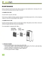 Предварительный просмотр 41 страницы ecofort ecoQ 20L Instruction Manual