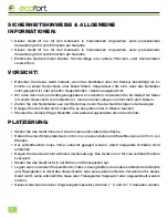 Preview for 5 page of ecofort ecoQ 9L Instruction Manual