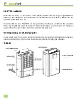 Preview for 9 page of ecofort ecoQ 9L Instruction Manual