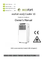 ecofort ecoQ CoolAir 10 Owner'S Manual preview