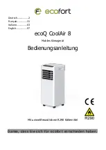 Предварительный просмотр 1 страницы ecofort ecoQ CoolAir 8 Owner'S Manual