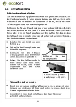 Предварительный просмотр 25 страницы ecofort ecoQ CoolAir 8 Owner'S Manual