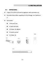 Предварительный просмотр 112 страницы ecofort ecoQ CoolAir 8 Owner'S Manual