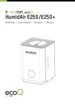 ecofort ecoQ HumidAir E250 Manual preview