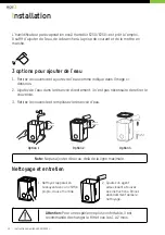 Preview for 12 page of ecofort ecoQ HumidAir E250 Manual