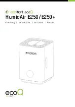 Preview for 32 page of ecofort ecoQ HumidAir E250 Manual