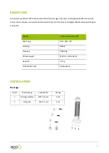 Предварительный просмотр 5 страницы ecofort ecoQ Sole 360 Instructions Manual