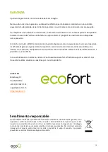 Предварительный просмотр 18 страницы ecofort ecoQ Sole 360 Instructions Manual