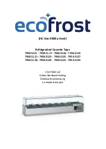 Preview for 1 page of Ecofrost 7950.5115 User Manual