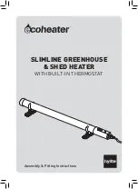 Предварительный просмотр 1 страницы EcoHeater SLIMLINE HE TH305 Assembly & Fitting Instructions