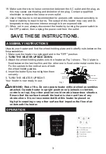 Preview for 3 page of ECOHOUZING ECH3015 Instruction Manual