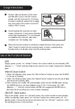 Предварительный просмотр 6 страницы ECOHOUZING ECP5015 User Manual