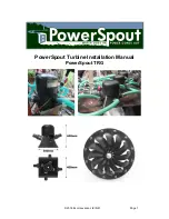 Preview for 1 page of EcoInnovation PowerSpout TRG 170 Installation Manual