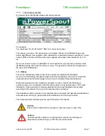 Preview for 7 page of EcoInnovation PowerSpout TRG 170 Installation Manual