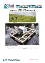 Предварительный просмотр 1 страницы EcoInnovation React Pump System Design And Installation Manual