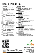 Предварительный просмотр 16 страницы Ecojay SmartZone ZS2X-2.0 Installation & Operation Manual