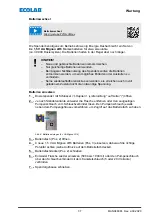 Предварительный просмотр 39 страницы Ecolab 10240138 Operating Instructions Manual