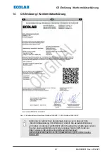 Предварительный просмотр 49 страницы Ecolab 10240138 Operating Instructions Manual