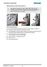 Preview for 104 page of Ecolab 10240138 Operating Instructions Manual