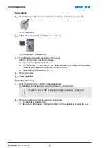 Предварительный просмотр 106 страницы Ecolab 10240138 Operating Instructions Manual