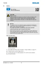 Предварительный просмотр 112 страницы Ecolab 10240138 Operating Instructions Manual