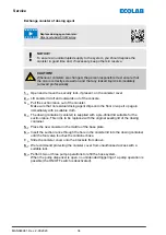 Предварительный просмотр 114 страницы Ecolab 10240138 Operating Instructions Manual