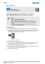 Предварительный просмотр 116 страницы Ecolab 10240138 Operating Instructions Manual