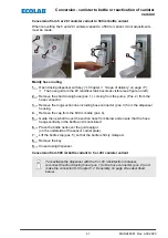 Предварительный просмотр 121 страницы Ecolab 10240138 Operating Instructions Manual