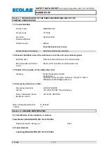 Preview for 142 page of Ecolab 10240138 Operating Instructions Manual