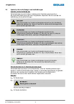 Предварительный просмотр 8 страницы Ecolab 141277 Operating Instruction