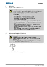 Preview for 15 page of Ecolab 141277 Operating Instruction