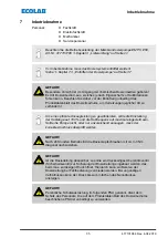 Предварительный просмотр 37 страницы Ecolab 141277 Operating Instruction