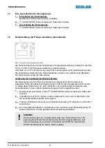 Предварительный просмотр 38 страницы Ecolab 141277 Operating Instruction