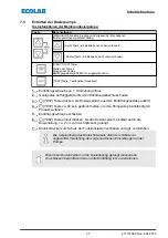 Предварительный просмотр 39 страницы Ecolab 141277 Operating Instruction