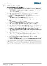 Предварительный просмотр 42 страницы Ecolab 141277 Operating Instruction