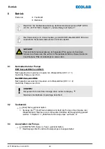 Предварительный просмотр 44 страницы Ecolab 141277 Operating Instruction