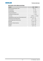 Предварительный просмотр 59 страницы Ecolab 141277 Operating Instruction