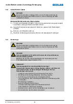 Предварительный просмотр 64 страницы Ecolab 141277 Operating Instruction